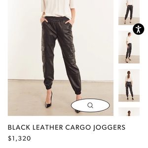 Sprwn leather joggers